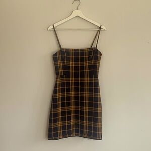 Wilfred Classic Mini Dress Warm Earth Sofia Black size 2